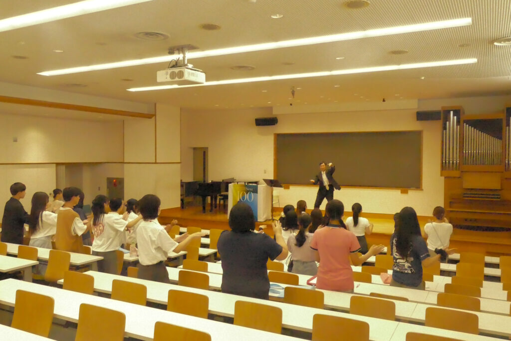 体験授業　手あそび２